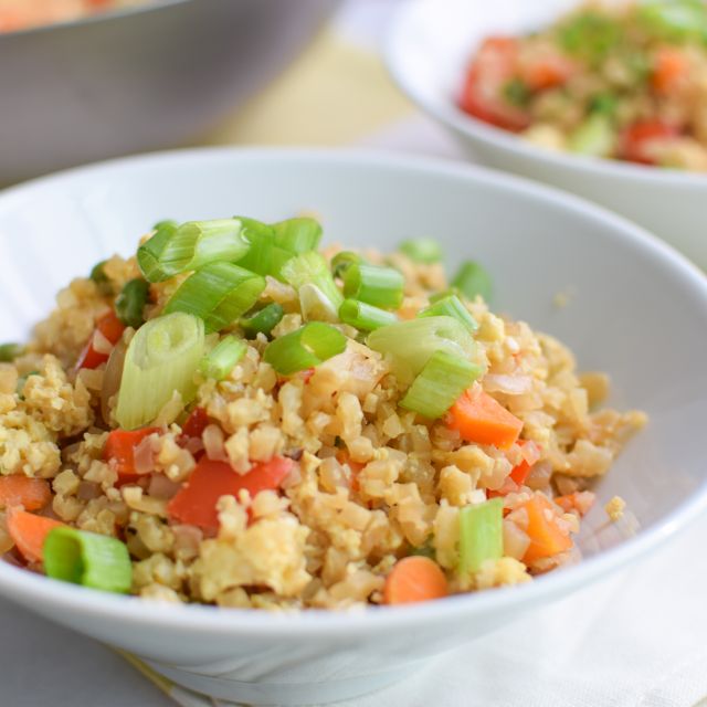 Fried Cauliflower Rice Recipe - from Project Meal Plan
