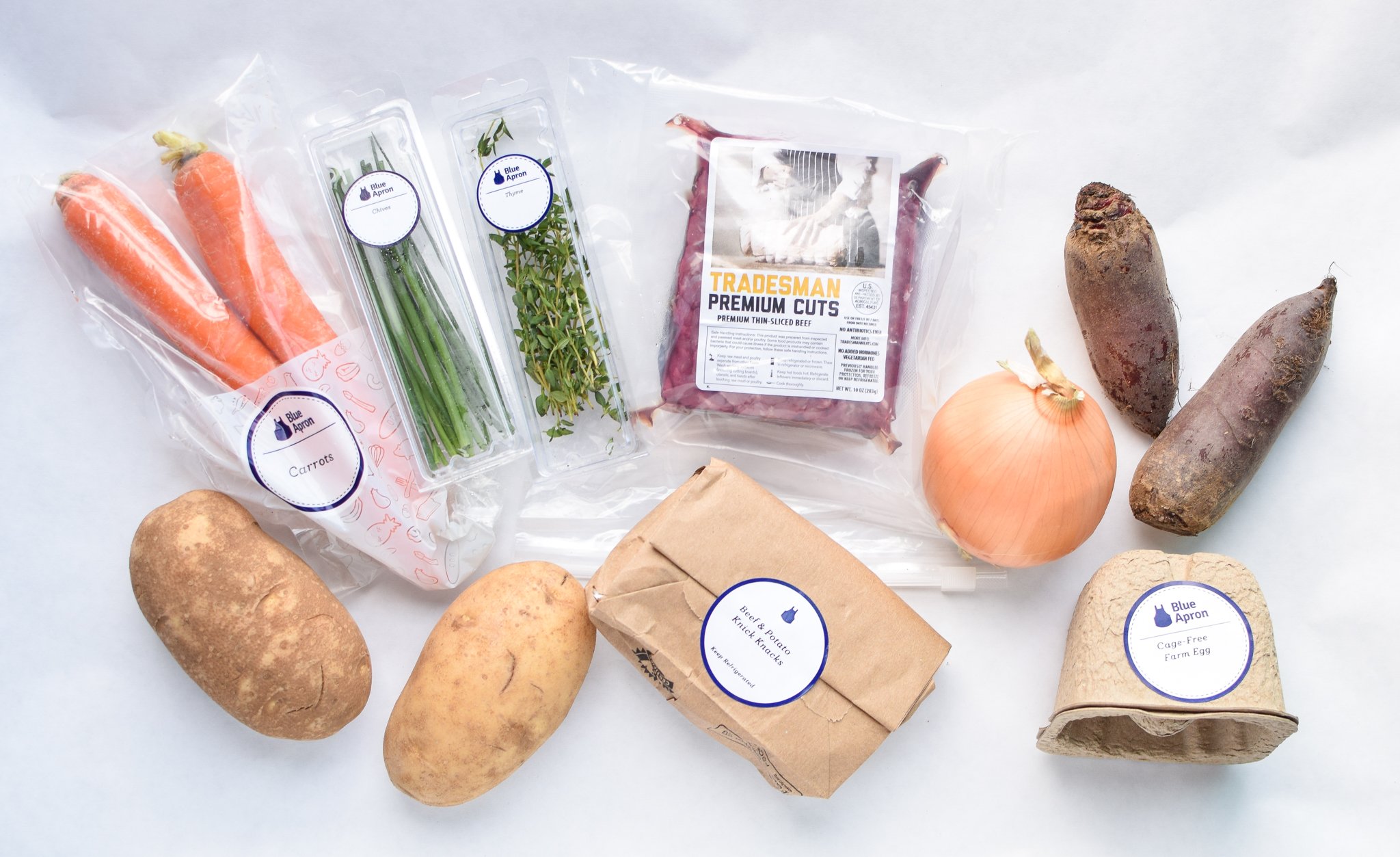meal delivery services like blue apron