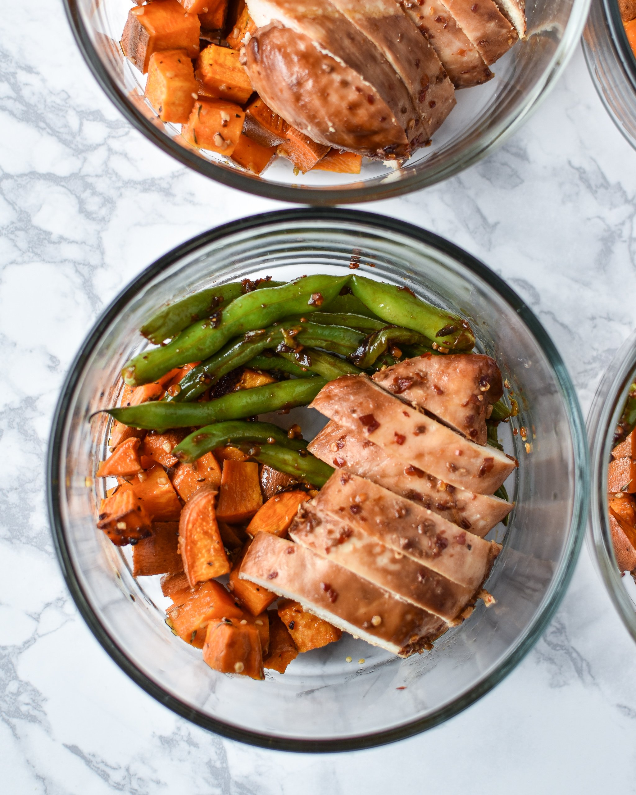 Meal Prep Asian Style Marinated Chicken With Veggies