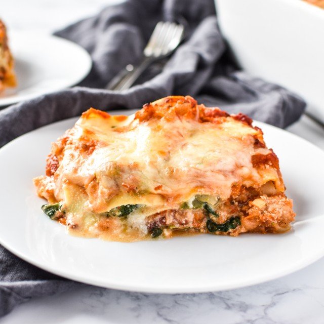 Leftover Vegetable Italian Chicken Lasagna Recipe - Project Meal Plan