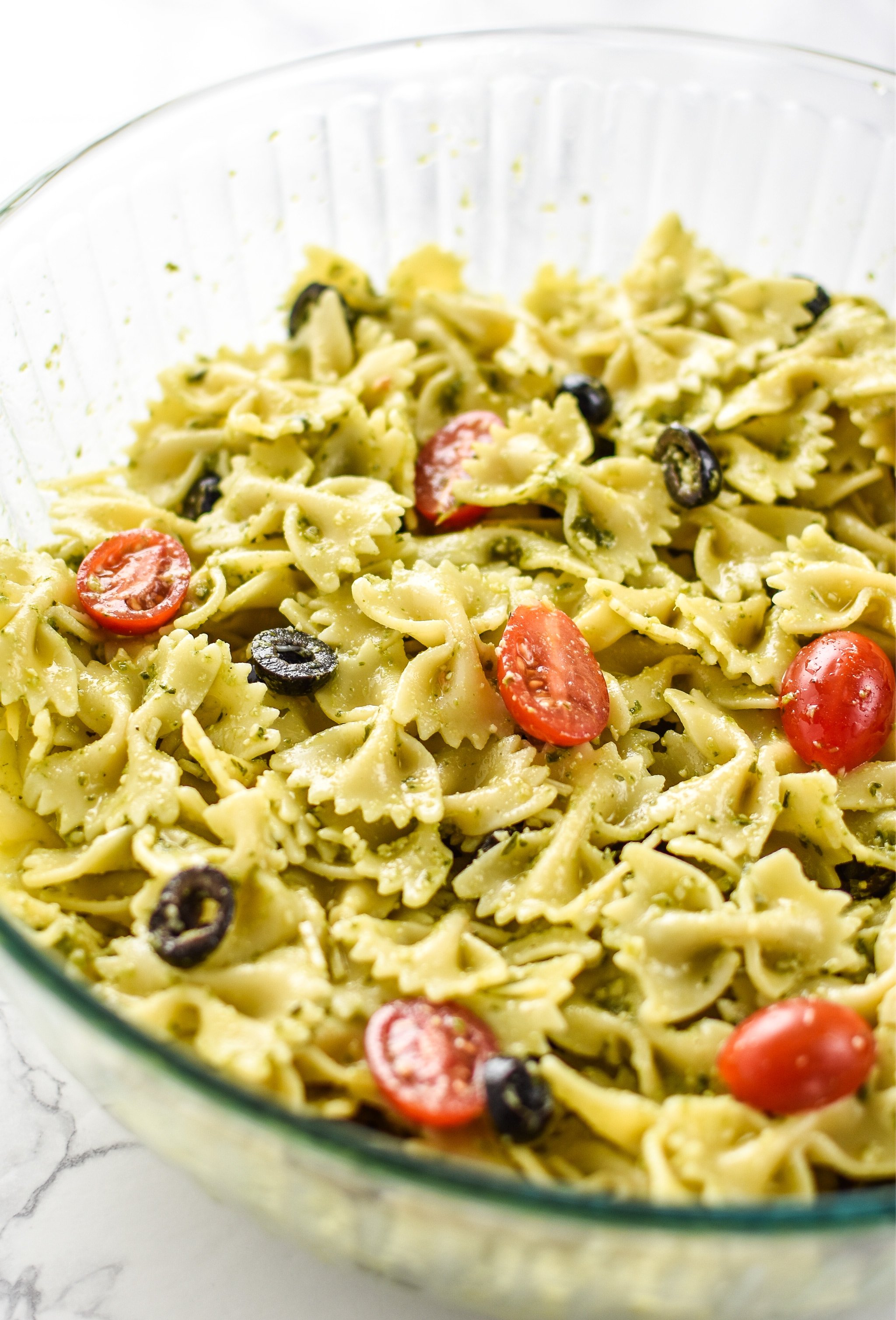 Incredibly Easy Pesto Pasta Salad - Project Meal Plan