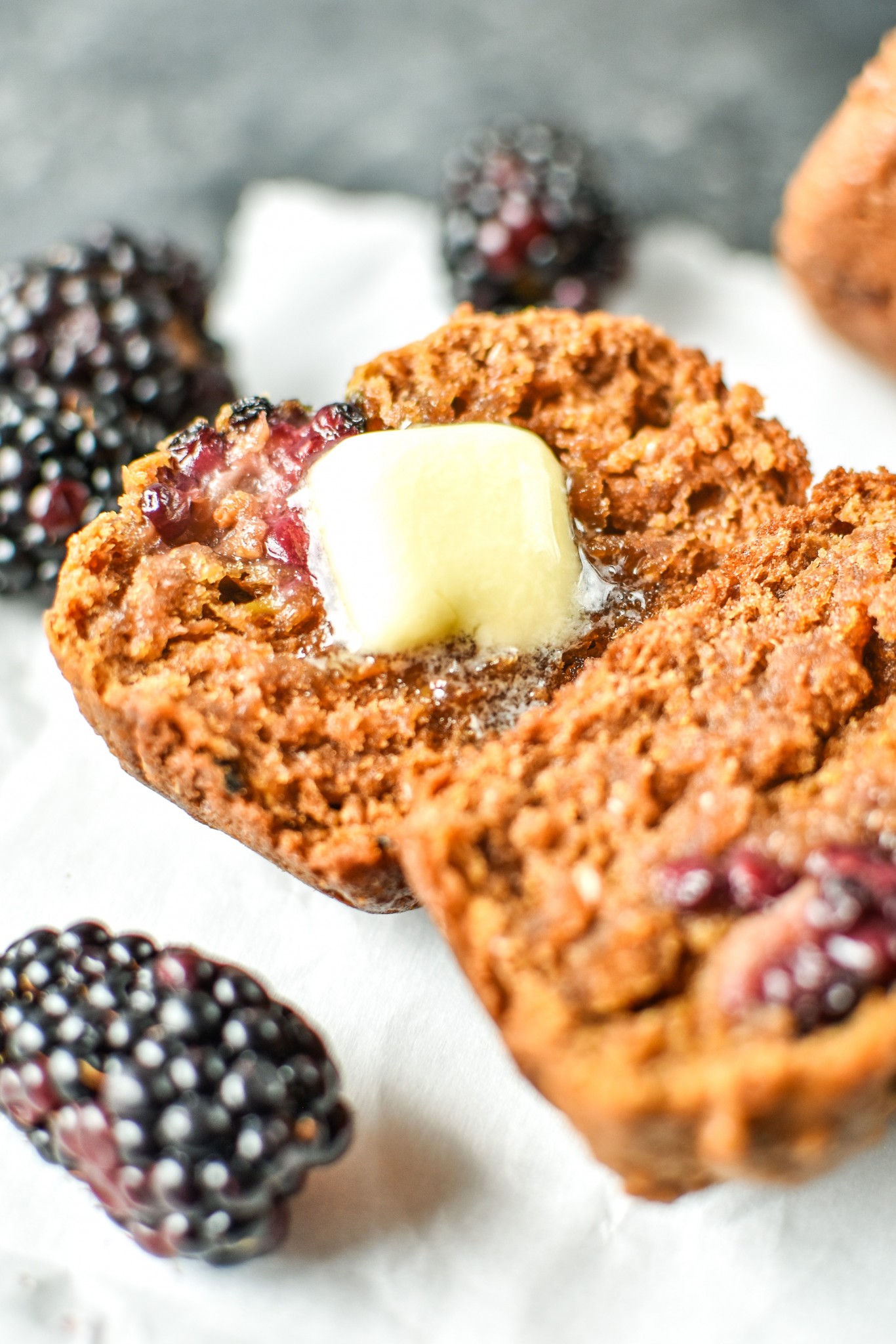 Sarah Sanneh's Blackberry Bran Muffins - Project Meal Plan