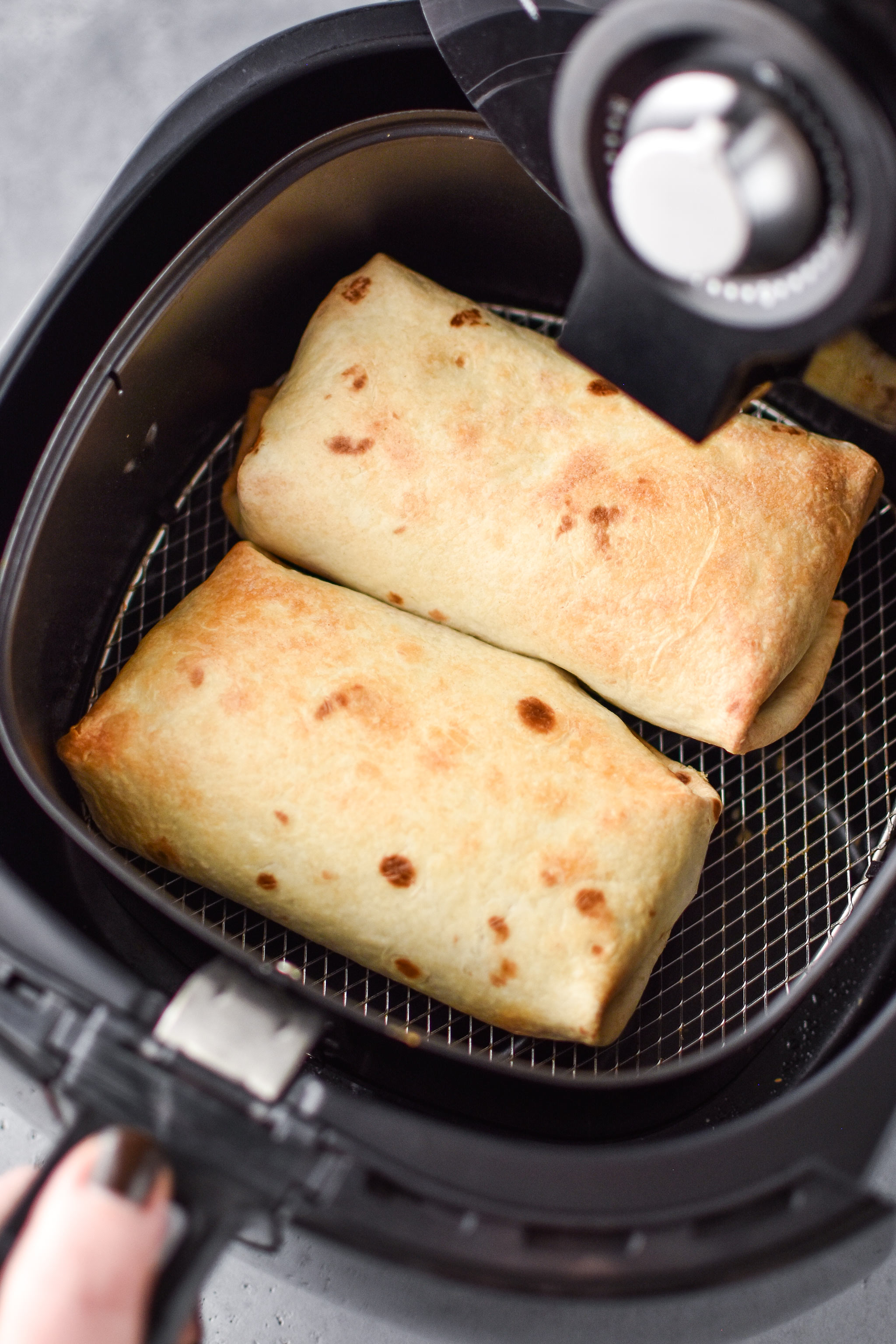 How to make chimichangas in an air fryer
