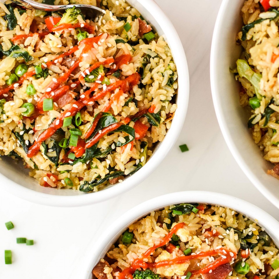 Veggie Packed Breakfast Fried Rice Project Meal Plan