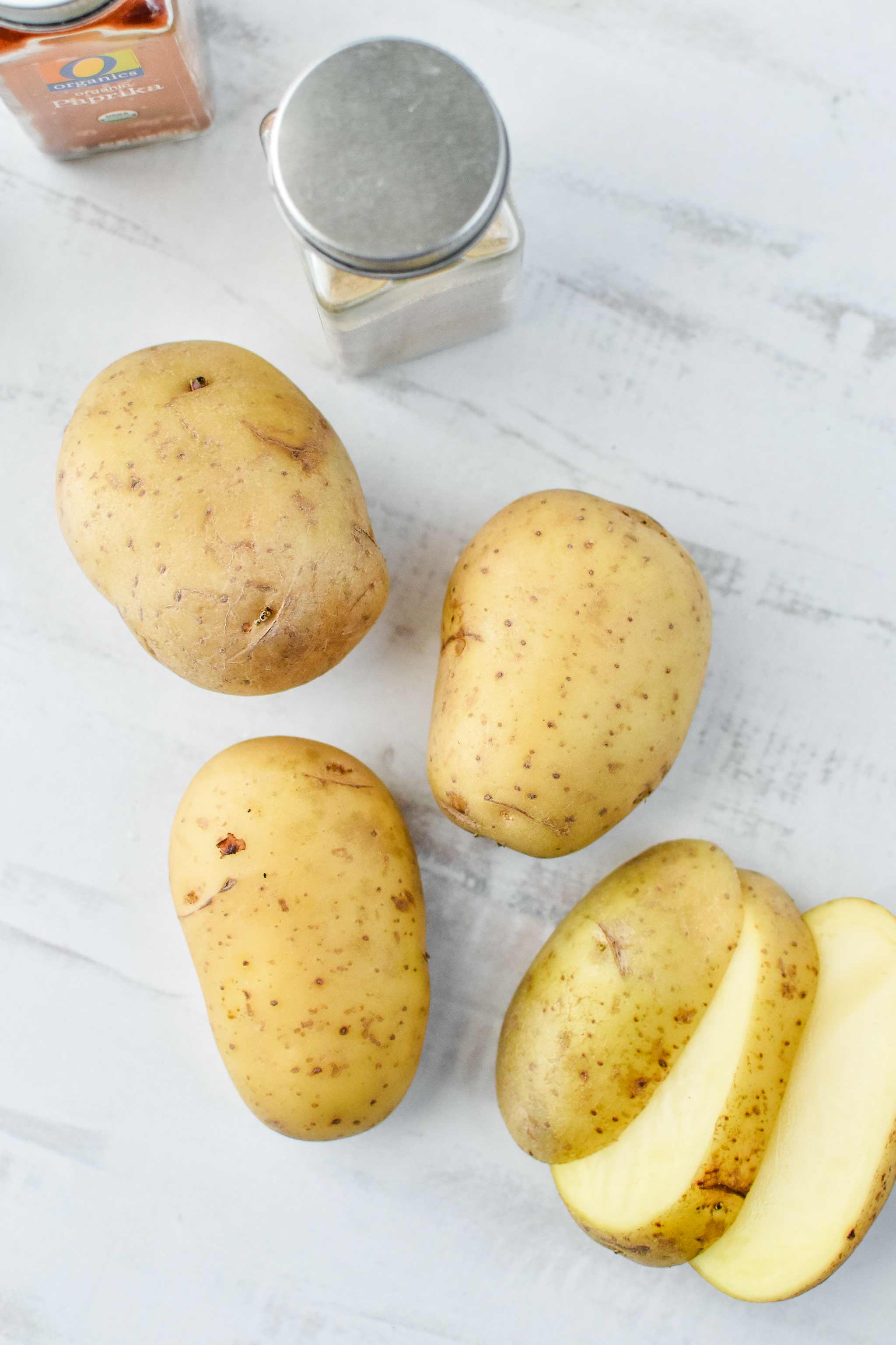 gold yukon potatoes for the basic oven breakfast potatoes