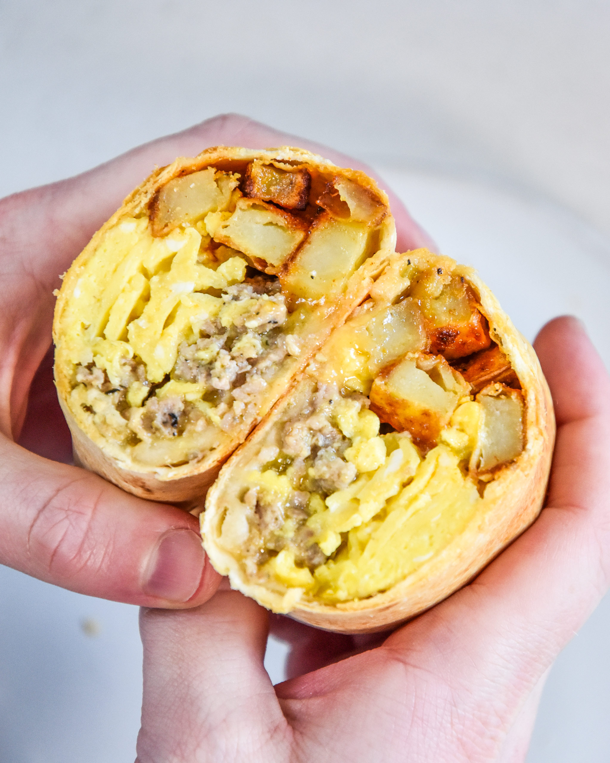 Crispy Air Fryer Breakfast Burritos Project Meal Plan