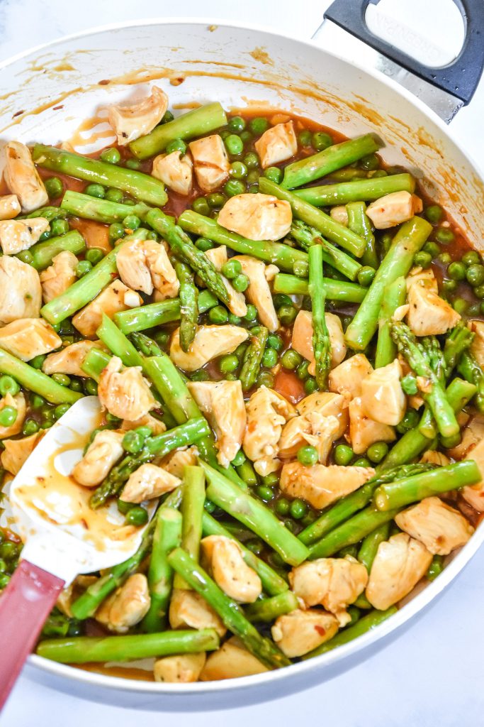 Meal Prep Spicy Chicken and Asparagus Rice Bowls - Project Meal Plan