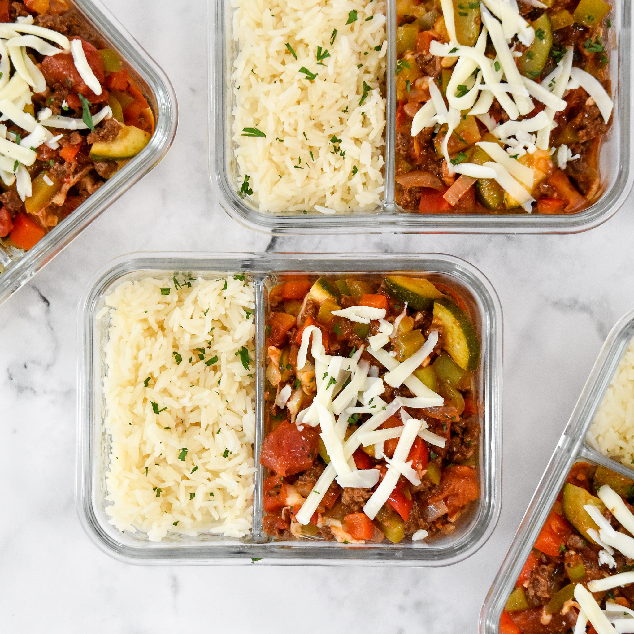 Meal Prep Unstuffed Pepper Bowls