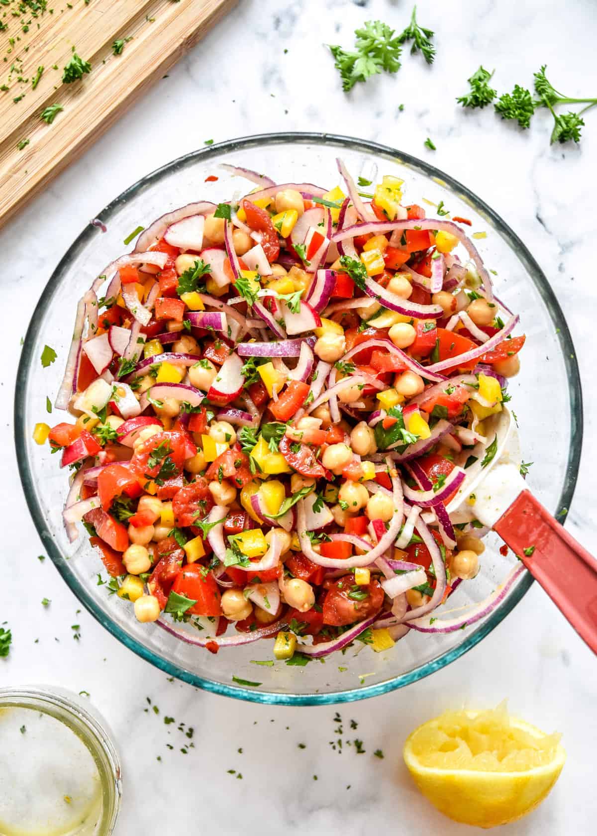 Make-Ahead Vegan Chickpea Salad
