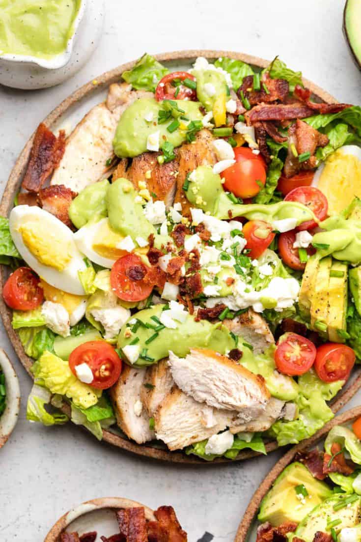 Image for Chicken Cobb Salad with Avocado Dressing