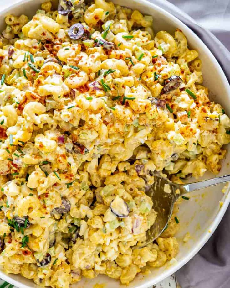 Image for Deviled Egg Macaroni Salad