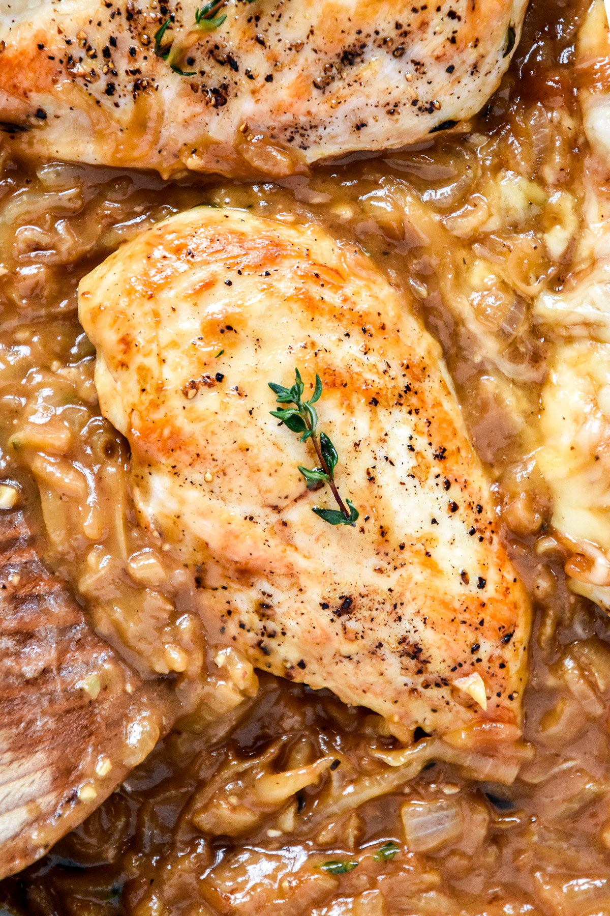 French Onion Baked Chicken Breasts