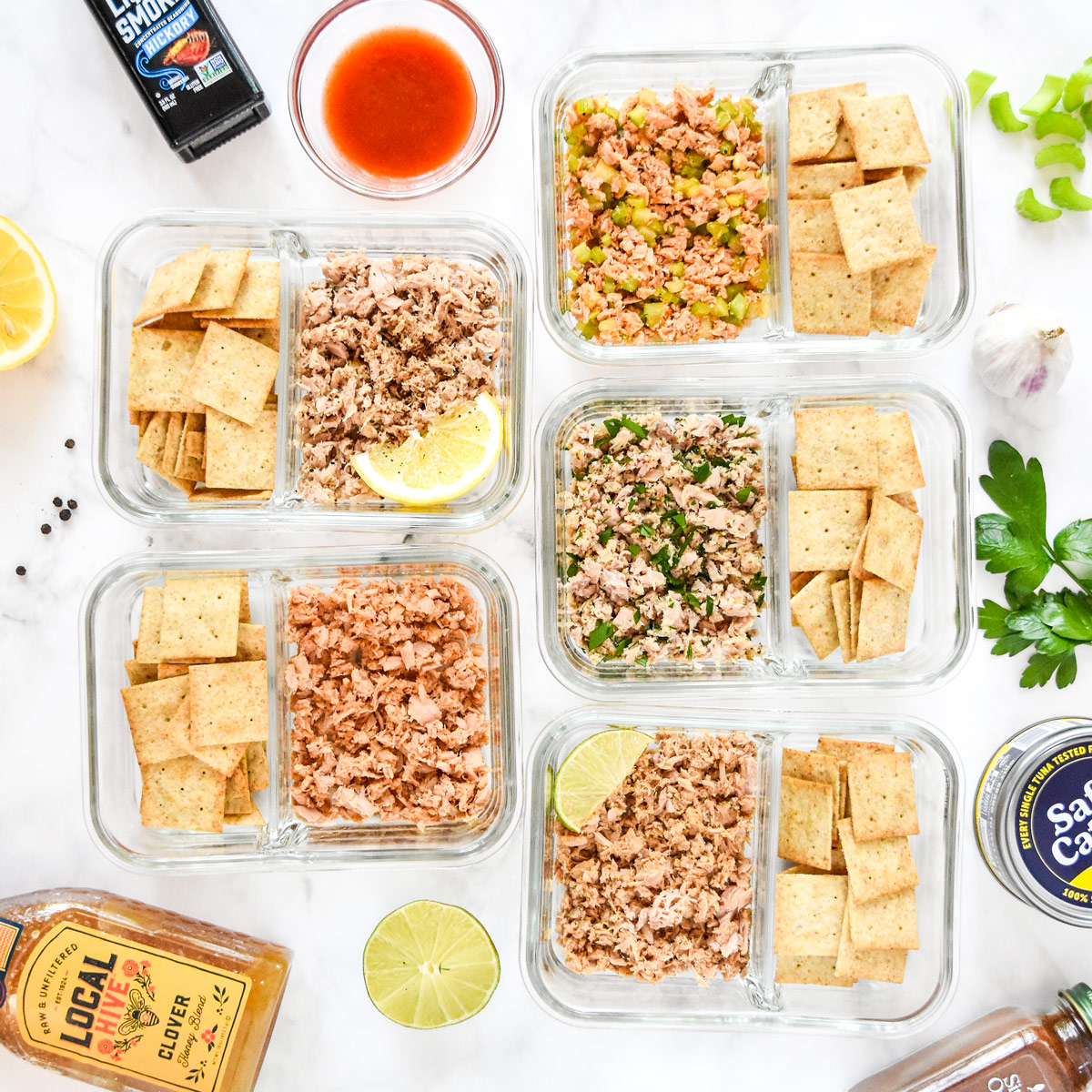 DIY Flavored Tuna Packets 5 Ways