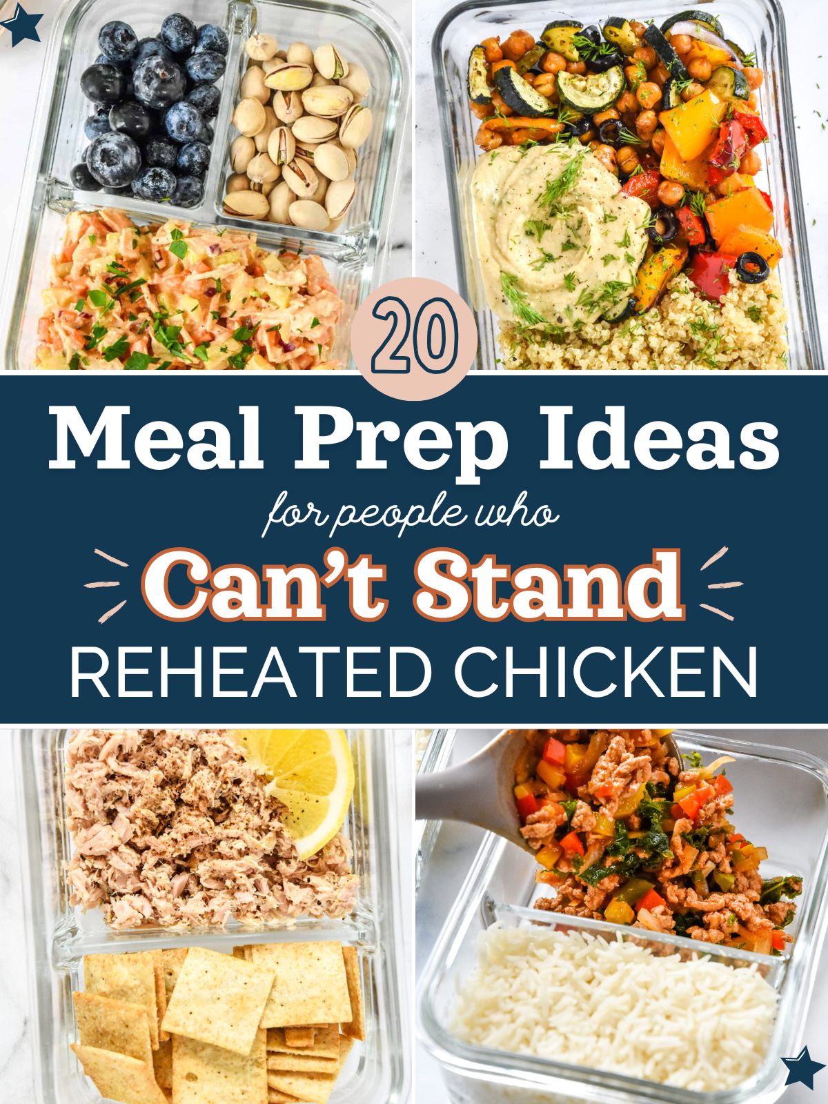 20 Meal Prep Ideas for People Who Can’t Stand Reheated Chicken