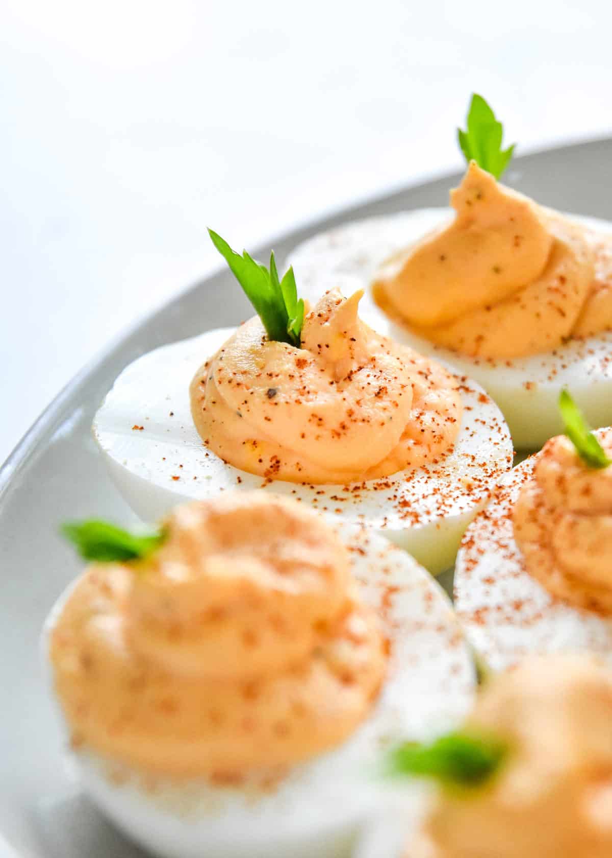 Buffalo Deviled Eggs