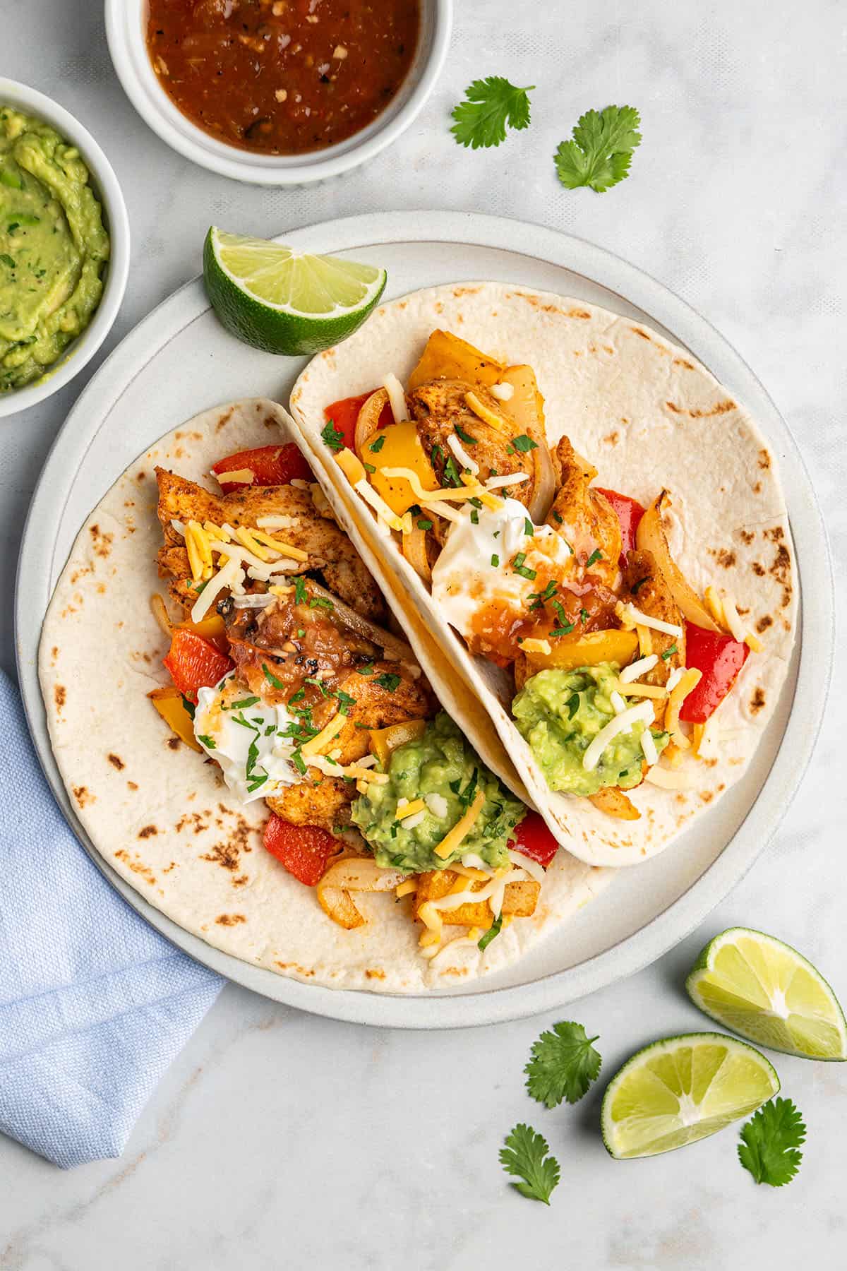 Air Fryer Chicken Fajitas